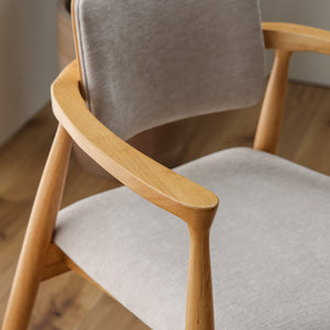 カストロ ダイニングチェア #ブラウン色/合皮ブラック