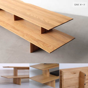 リッジラインⅡ テレビボード #オーク #幅160cm