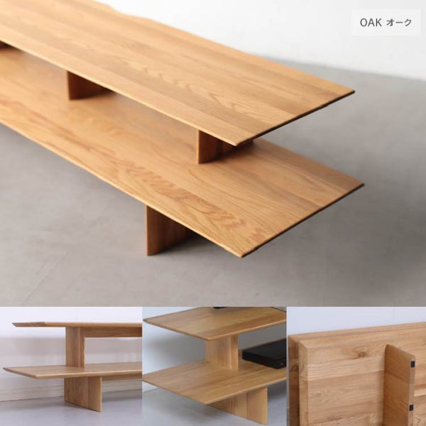 リッジラインⅡ テレビボード #オーク #幅160cm