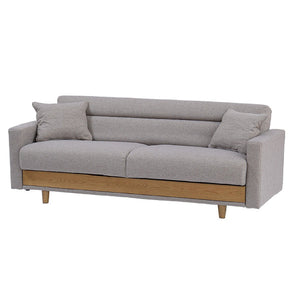 シーズ 3人掛けソファベッド #グレー