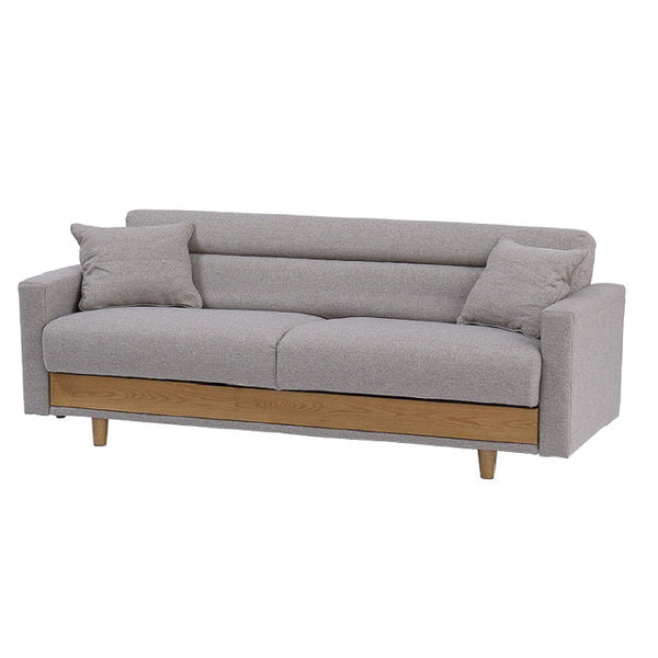 シーズ 3人掛けソファベッド #グレー