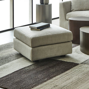 デパラ　オットマン #A41 カスタード（ファブリックAランク）