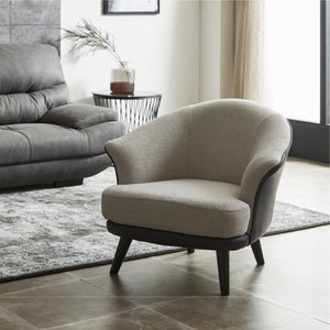 シンプルで上品なイタリアンデザインのオケージョナルソファ「クレビス」。 #Y81/ET82