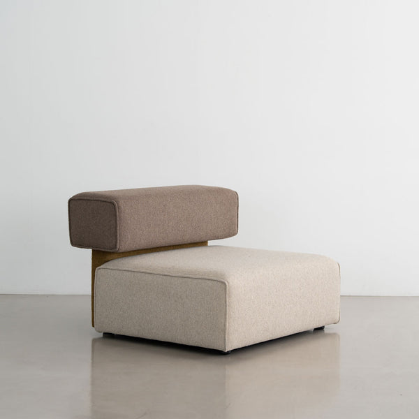 ウィムス 1人掛けソファ 幅90㎝ #グレーミックス