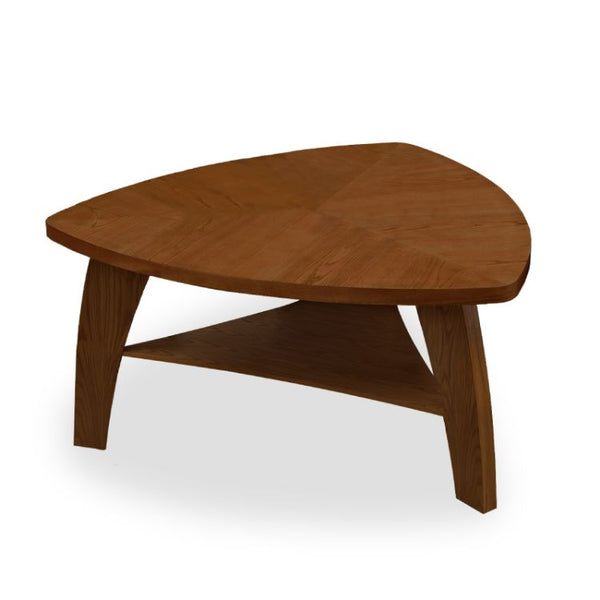 バレンシアⅡ ダイニング 4点セット テーブル ベンチ ×1台 チェア×2脚 三角形 収納棚付 #Default Title