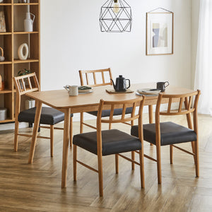 サージュ ダイニングチェア #オーク