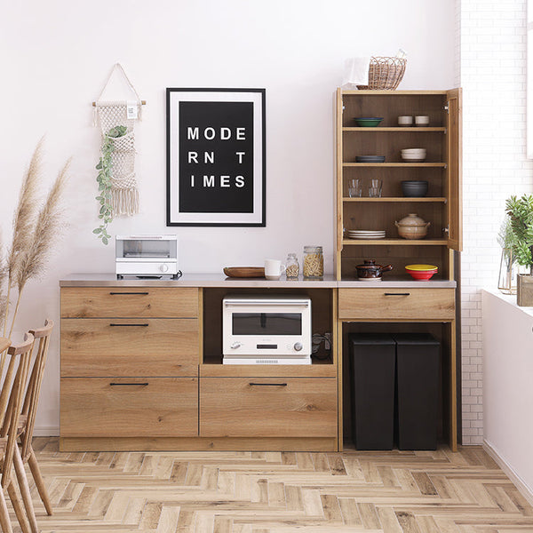 リンツⅡ ダイニングボードダスト #ナチュラル #ハンドル：ブラック