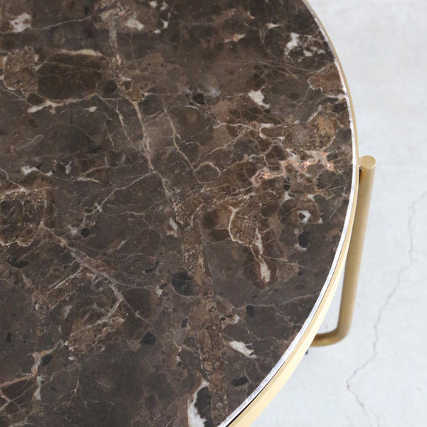 マーブルリビングテーブル #大理石 #60cm