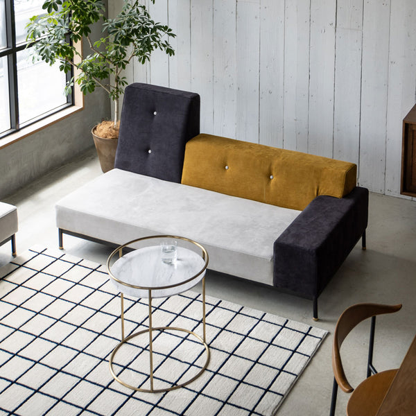 テットソファ 2.5人掛け 左肘 #カラフル