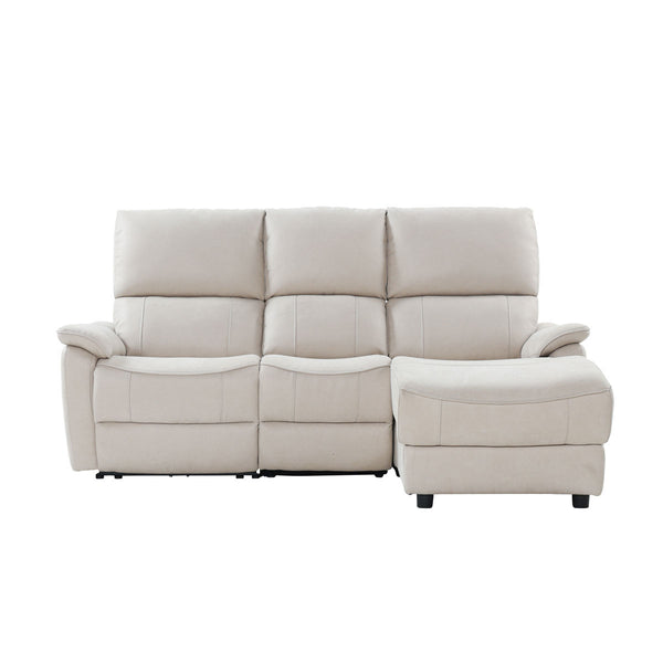 正面 #LT01 キャメル（レザーテックス アニリン） #左カウチ