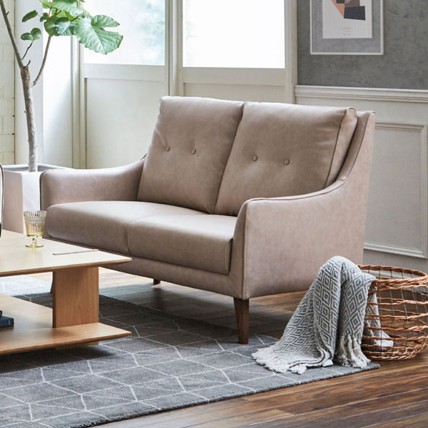 幅が130cmとコンパクトなため、お部屋のスペースを十分に活用できます。 #FLT84 クレイグリーン（ユーロテック）