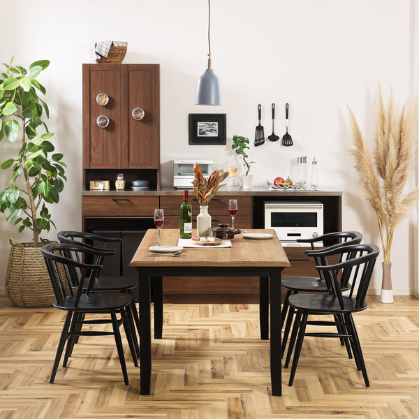 ミナ ダイニングテーブル #135cm #ナチュラル脚