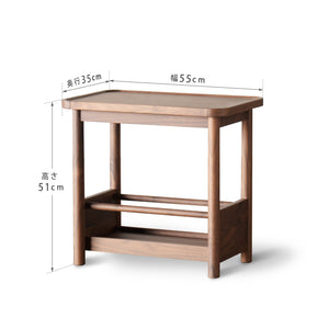 ホルン サイドテーブル #オーク