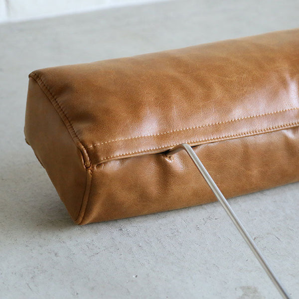 カバーを取り外すこともできます。 #オーカーブラウン（スーパーレザーテックス）