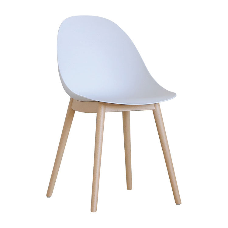 エッグ ダイニングチェア 木脚【2脚セット】 | 家具・インテリア通販