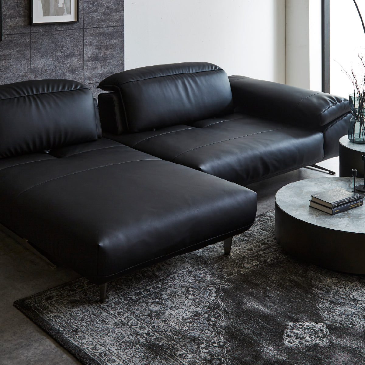 ロニーダス 右スモールカウチソファ 幅239cm ｜関家具公式通販サイト