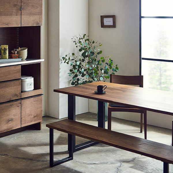 ボスⅢ ベンチ 幅140cm #ウォールナット