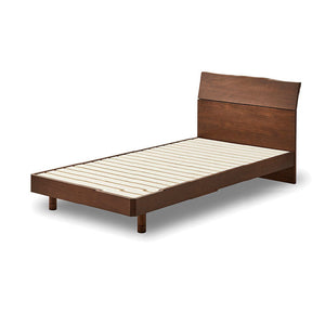 ルード ベッドフレーム シングル スノコ仕様 #ウォールナット #シングル #スノコ