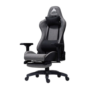 シャスティーナ V3 ゲーミング 4Dアームレスト オットマン付 135度 #グレー