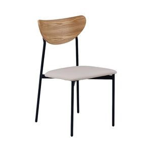 ジャガー ダイニングチェア #合皮ベージュ