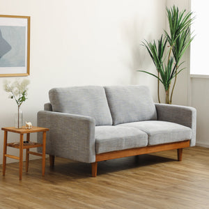 シュリンプ 2人掛けソファ 幅156cm 北欧 ヴィンテージ #ベージュ