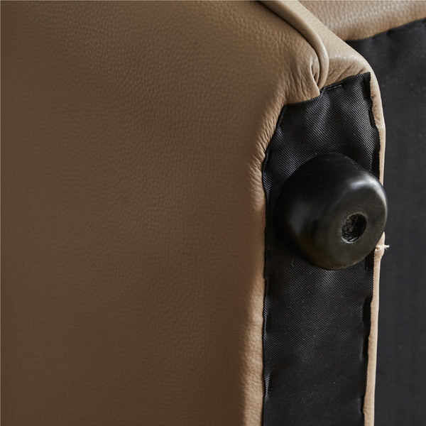 モナート 3人掛けソファ 幅198cm #FLT08フレイムレッド