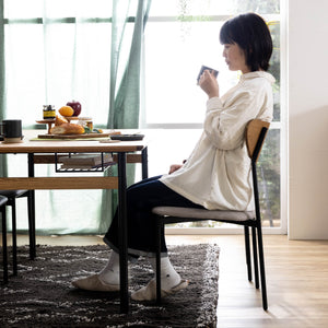 ジャガー ダイニングチェア #合皮ベージュ