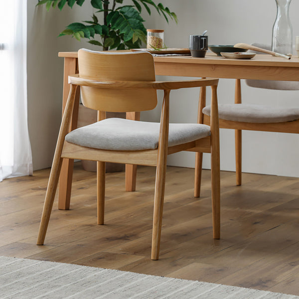 カストロ ダイニングチェア #ブラウン色/合皮ブラック