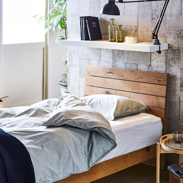 ベッドフレーム シングル ウッドスプリング 簡単組立 すのこ静音 耐久性 通気性 アイク ベッドフレーム シングル ウッドスプリング仕様