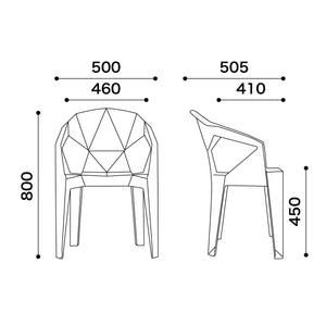 ミュゼ チェア #ホワイト