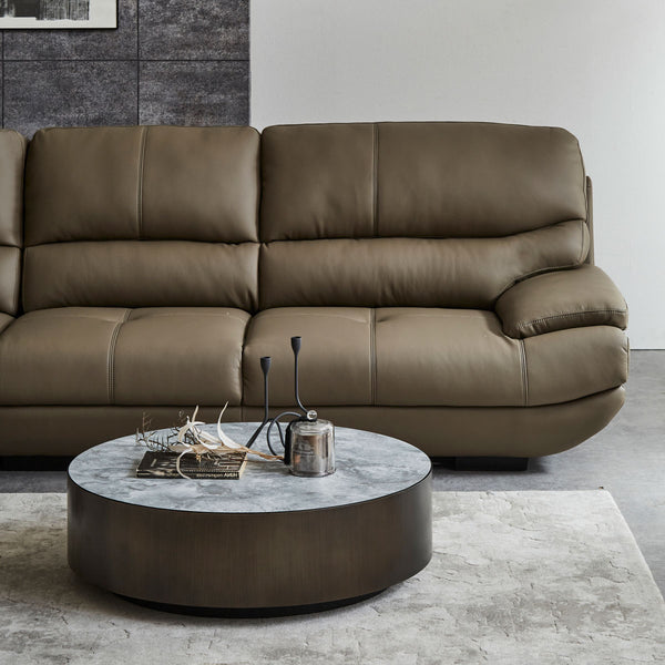 トレビソをモチーフに、座りを少し硬くしダブルステッチを追加。ランバーサポートの形状も変更しています。 #LT01 キャメル（レザーテックス アニリン）