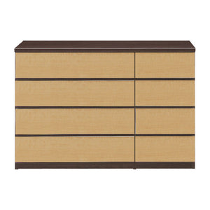 バンビⅡ チェスト 幅120㎝ #ナチュラル×ブラウン