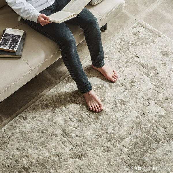 パイル（毛足）の密度が高いため耐久性にも優れています。 #240cm×330cm