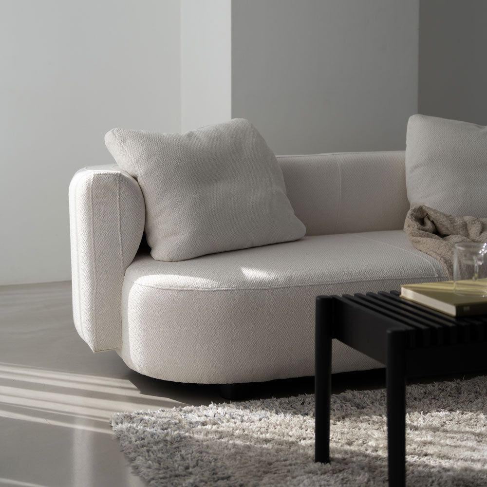 アールド オットマン ソファ 幅97cm