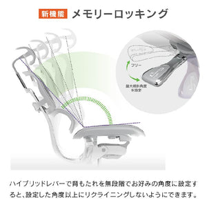 エルゴヒューマン プロⅡ ハイタイプ #ブラック×ブラック #ウレタンキャスター
