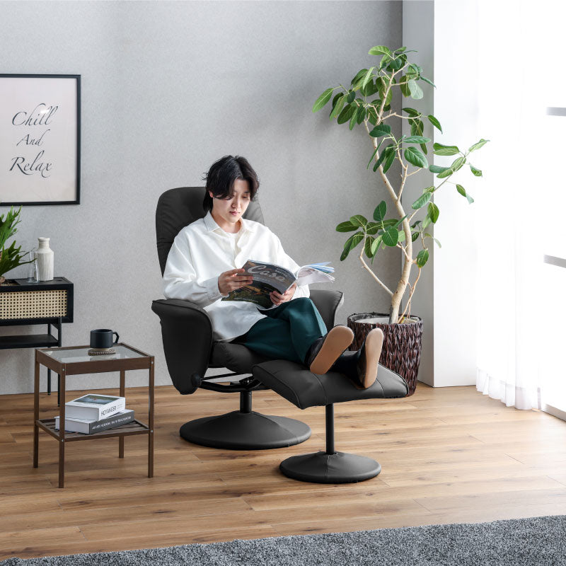 リクライナー キャリーⅡ BK ｜家具・インテリア通販の関家具【公式】