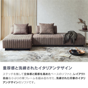 プロバンテ 背クッション 幅55cm #PLT112 ヨーロピアングレー #プライム レザーテックス