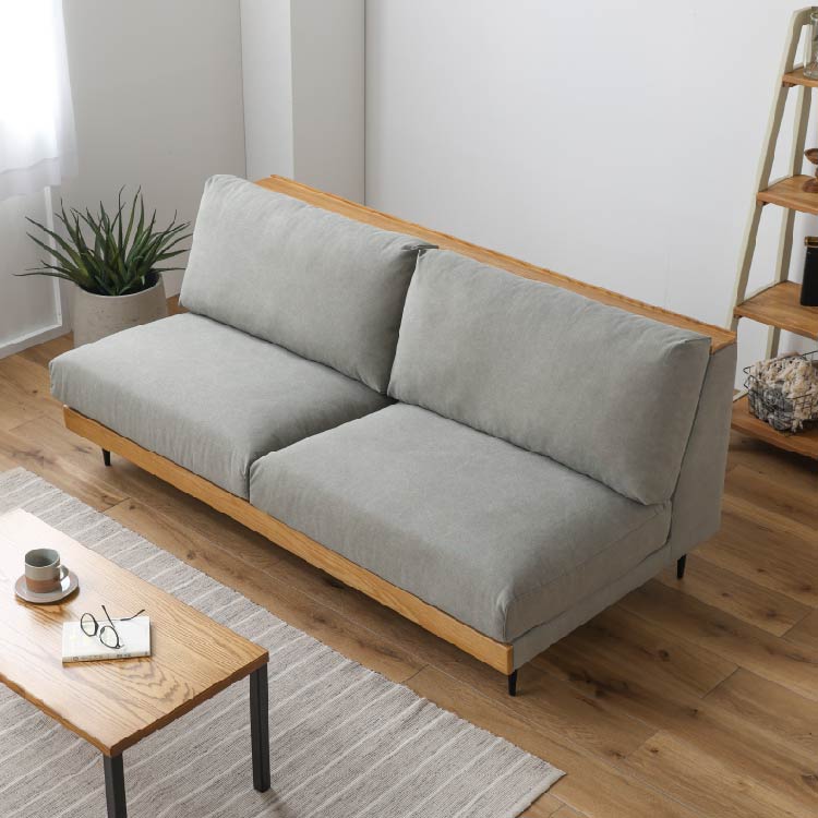 ムーディ 3人掛けソファ 幅180cm お掃除ロボット対応 カバーリング