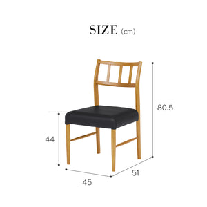 サージュ ダイニングチェア #オーク