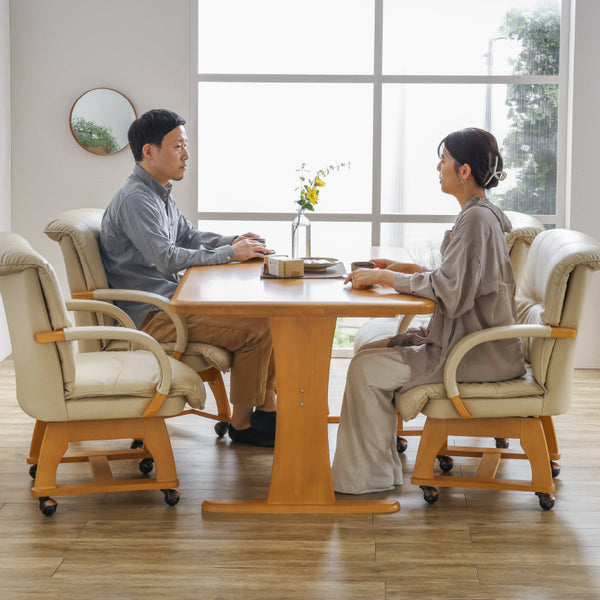 マリード ダイニングテーブル #ライトブラウン