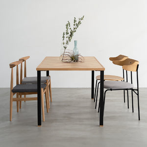 カペルⅢ ダイニングチェア #オーク/板座