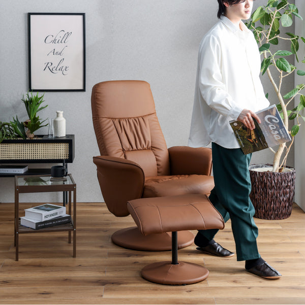 キャリー リクライナー #ブラウン
