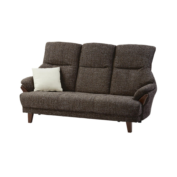 テノール ３人掛けソファ 幅173㎝ #ブラウン