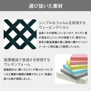 シュリンプ 2人掛けソファ 幅156cm 北欧 ヴィンテージ #ベージュ