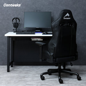 アイガー EVO ゲーミングチェア 4Dアームレスト リクライニング 175度 #ブラック