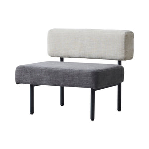 ウィムス ベンチソファ 幅80cm #チャコールグレーミックス