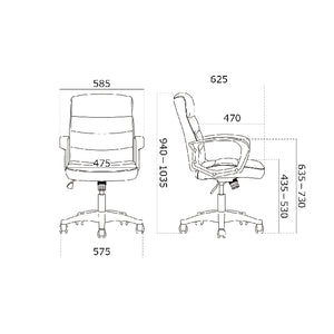 ドーミーIV ワーキング チェア #ブラウン