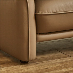 グランベルツ ソファ 2.5人掛け #FLT01 フォギーグレージュ（ファインレザーテックス）