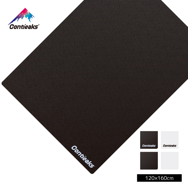 コンティークス チェアマット ロゴあり #ホワイト（ロゴあり） #120×160cm