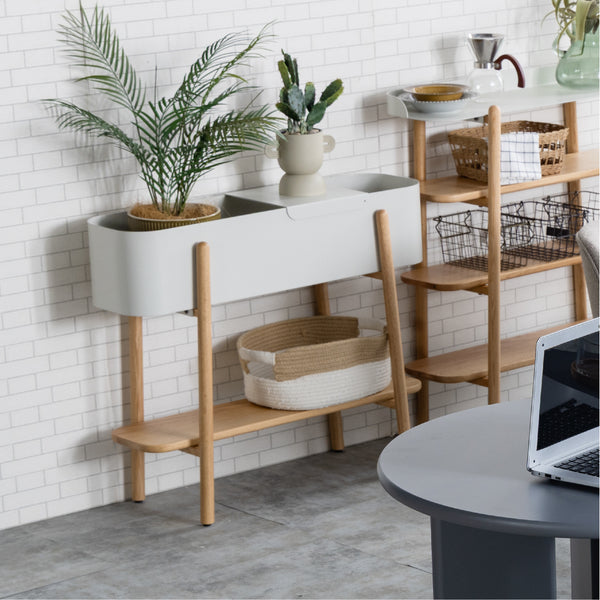 様々なお部屋に馴染みが良く、空間を心地良く整えながらレイアウトを楽しめます。 #グレー #幅90cm×2段